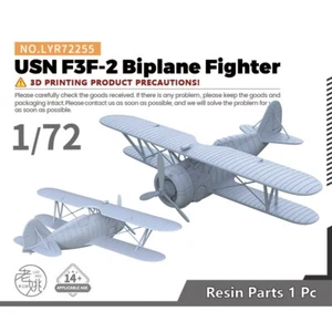 Yao's Studio LYR72255 1/72 Military Model Kit USN F3F-2 Biplane Fighter 3D PRINT - Picture 1 of 4