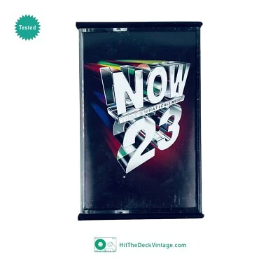 NOW 23 Now That's What I Call Music 23 Cassette Tapes (1992) UK Double TESTED - Image 1 of 4