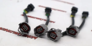 TRC OBD2 A ID2000 DENSO ENCHUFE INYECTOR DE COMBUSTIBLE DINÁMICO PUENTE ARNÉS CLIP - Imagen 1 de 12