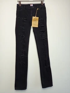 Brand New PRPS Black Ripped Style 28in Waist & 34in Leg Jeans - Women's 28x34 - Picture 1 of 15