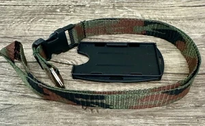 US Marine Corps USMC modello mimetico 2 cordino porta carte d'identità - Foto 1 di 2