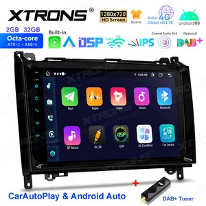 DAB+Android 13 8Core Car GPS Stereo Radio For Benz Sprinter/VW Crafter 2006-2022 - Picture 1 of 20