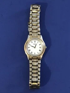 Vintage Seiko 1999 7N89-0021 Two Tone Gold - St/Steel Quartz Movement - Picture 1 of 5