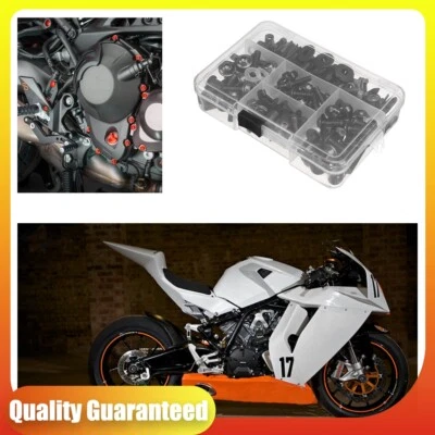CNC Complete Bolts Bodywork Fairing Screws Fit Fasteners For Kawasaki Ninja EAAL - Image 1 of 4