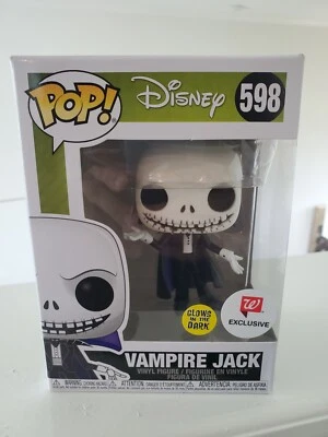 Funko Pesadilla Antes De Navidad Walgreen Exclusivo Vampiro Jack Brilla Foto 1 de 4