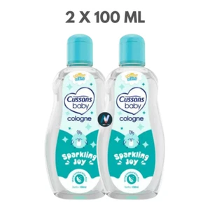 Cussons Baby Cologne Sparkling Joy Castor Oil Long Lasting Fragrance 2X 100ml - Picture 1 of 23