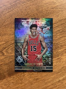 2018-19 NBA Hoops Basketball We Got Next #WGN-22 Chandler Hutchison Gold /10 RC