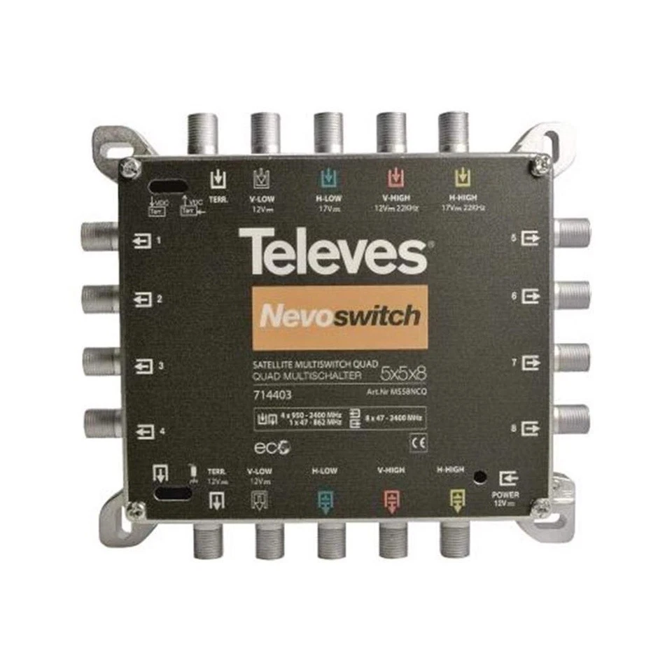 Televes MS58NCQ Nevoswitch Multischalter  - Bild 1 von 1