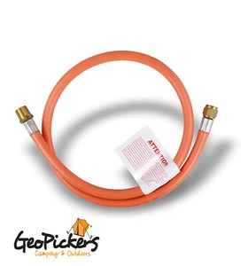 Outdoor Connection 900mm Gas Camping Hose (M) 3/8 BSP x (F) 1/4 BSP #GH.32 - Picture 1 of 3
