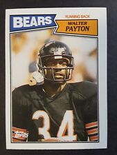 1987 Topps Walter Payton #46 football card Chicago Bears