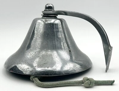 Винтажная хромированная морская морская яхта Perko Fog Bell 6 дюймов - Изображение 1 из 4