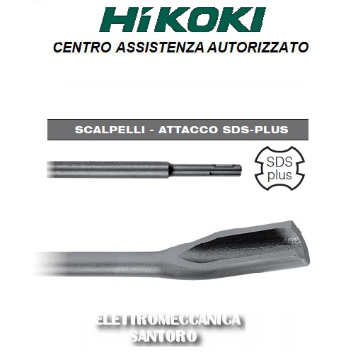SCALPELLO A SGORBIA 22 x 250 CON ATTACCO SDS PLUS HITACHI HIKOKI PER MARTELLO - Imagen 1 de 1