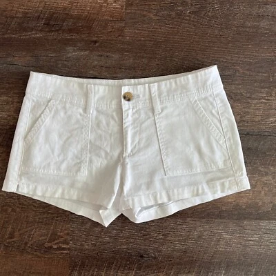 Pantalones cortos Arizona Jean blancos para mujer pequeños Foto 1 de 3