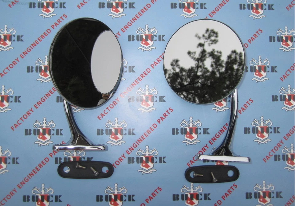 Espejos retrovisores exteriores Buick 1948-1953. Calidad Show Foto 1 de 4