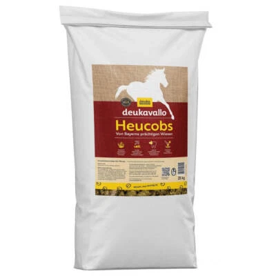 Deukavallo Heucobs 25 kg Pferdefutter aus getrocknetem Wiesengras - Bild 1 von 3