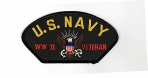 Navy WWII Veteran Hat Patch - Picture 1 of 1