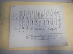NANaO MONITOR SCHEMATIC Original Arcade Videospiel Anleitung - Bild 1 von 1
