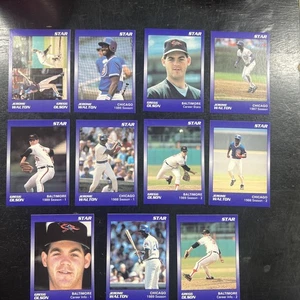 Jerome Walton & Gregg Olson 1990 Star 11 Karten Chicago Cubs & Orioles Set S12 - Bild 1 von 1