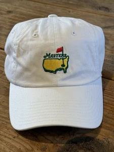 MASTERS TOURNAMENT Golf Hat~WHITE~Masters Logo AMERICAN NEEDLE Adjustable NWT - Picture 1 of 8