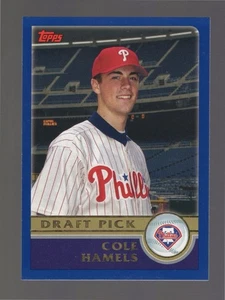 2003 Topps Cole Hamels Draft Pick RC #671 - Picture 1 of 2