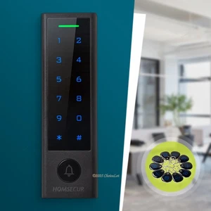 HOMSECUR Waterproof IP66 APP WIFI Password Access Control Backlit WG26~44 - Picture 1 of 7