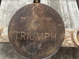 VINTAGE TRIUMPH #3 DOUBLE SPRING TRAP VICTOR,NEWHOUSE - Picture 1 of 5