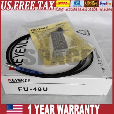 Sensores de fibra óptica KEYENCE FU-48U FU48U nuevos en caja uno envío gratuito Foto 1 de 4