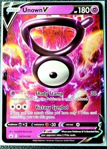 Unown V SWSH300 SWSH: Sword & Shield Promo Cards Holo - Picture 1 of 2
