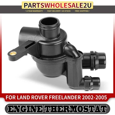1x Conjunto de carcasa de termostato de refrigerante de motor para Land Rover Freelander 02-05 Foto 1 de 4