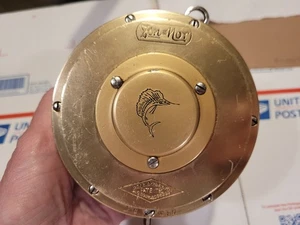 Fin-Nor 6/0 Fishing Reel 6 957 Vintage Reel RARE !! - Picture 1 of 18