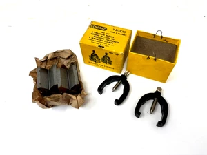 Vintage NOS General Hardware V-Blocks & Clamps #117 Tools Never Used - Picture 1 of 9
