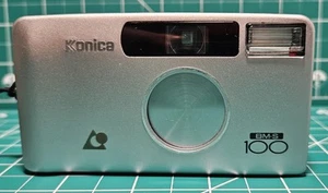 Konica BMS100 Point & Shoot 35mm Camera Tested & Working  - Picture 1 of 8