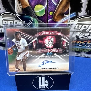 Derrion Reid 2024-25 Bowman Chrome University Auto Campus Visit Autograph - Picture 1 of 2