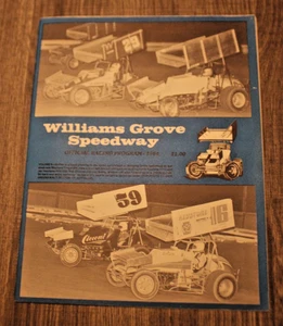Williams Grove Speedway Program - Volume 9 - May 24, 1984 - Picture 1 of 2