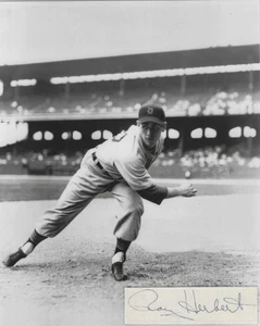 Ray Herbert Autographed Signed 8x10 Photo - MLB Tigers Athletics Phillies  w/COA - Picture 1 of 1