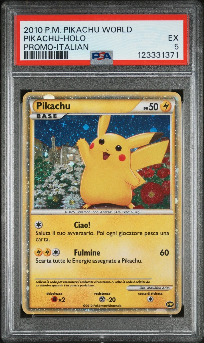 Pikachu Pokémon TCG Individual Collectible Card Game Cards in