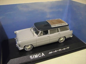 SIMCA MARLY gris toit vert fcé 1/43 Norev 574051 voiture miniature de collection - Imagen 1 de 1