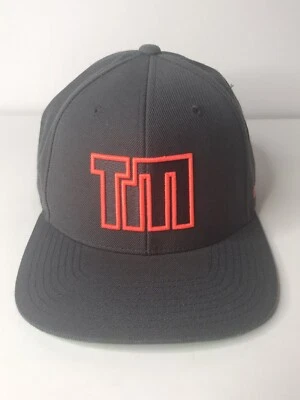 Gorra de béisbol TobyMac TM gris neón naranja bordada Toby Mac acrílico/lana Foto 1 de 4