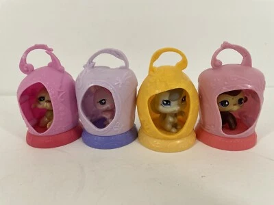 McDonalds Happy Meal Toy 2009 Hasbro Littlest Pet Shop Lot Of 4 Used - Image 1 of 4
