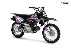 Kit Gráficos para Honda CRF70 CRF 70 Todos los Años Splash - MAGENTA - Imagen 1 de 8