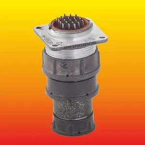 LOTE DE 1 CONECTOR CABLE PANEL 24PIN 100A 700V TIPO CAÑÓN AMPHENOL - Imagen 1 de 4