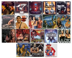 WWE VIDEO CD PPV ORIGINAL REGION FREE. WÄHLE DEINEN FAVORITEN WRESTLING - Bild 1 von 19