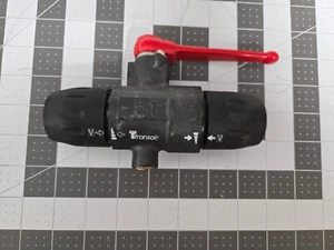 Legris (Parker) Transair 1" Vented Ball Valve - 4088 25 14 - Picture 1 of 3