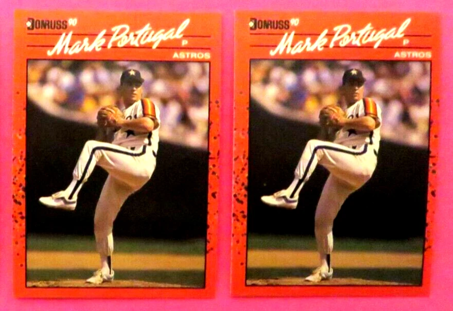 2 - 1990 Donruss, Houston Astros - MARK PORTUGAL - Image 1 of 1