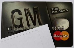 Expired General Motors GM Credit Card Master Card Household Bank - Picture 1 of 1