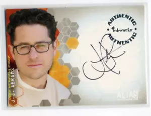 2002 Inkworks J.J. Abrams Autograph Auto ALIAS #A2 - Picture 1 of 2