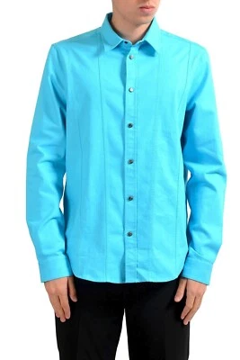 Versace Jeans Men's Blue Denim Long Sleeve Casual Shirt Size XS S M - Image 1 of 4