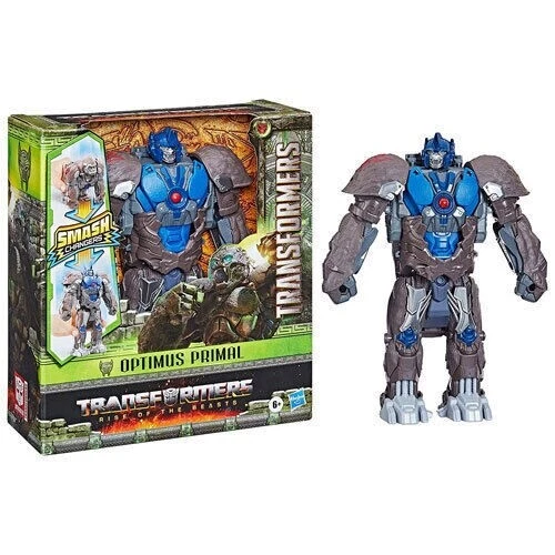 Transformers Action Figure Smash Changer di Optimus Primal Hasbro - Immagine 1 di 1