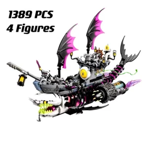 Juego de bloques de construcción de aventura de barco tiburón 71469 (edición Dream) - Imagen 1 de 7