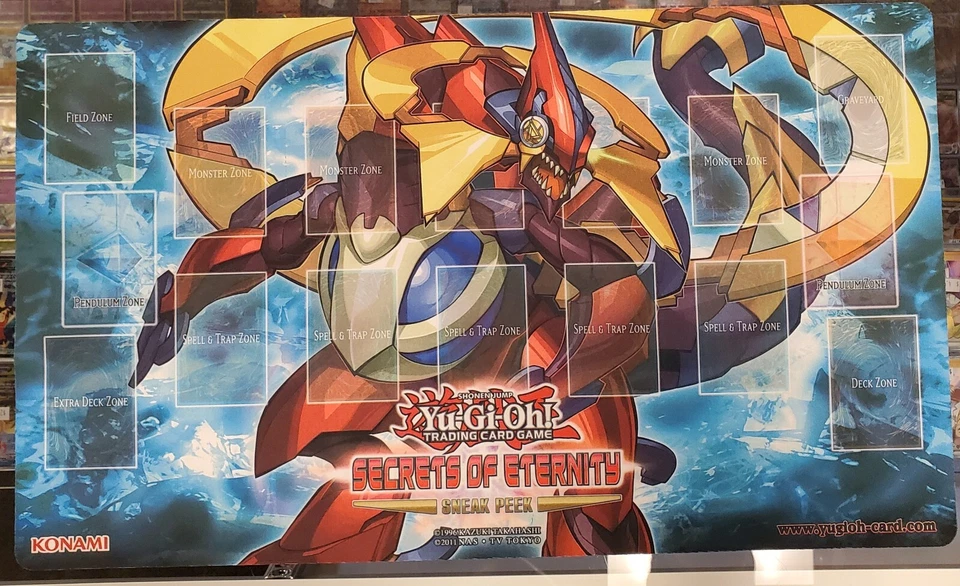 YU-GI-OH! SECRETS OF ETERNITY SNEAK PEEK - PLAYMAT - IN HAND FAST SHIPPING - Image 1 of 2